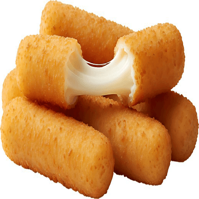 8 Pcs Breaded Mozzarella Sticks 