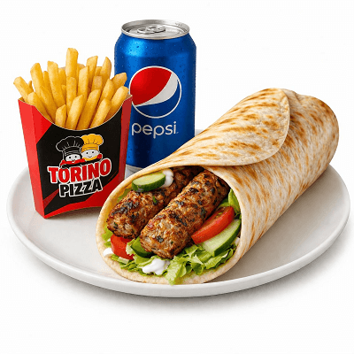 Kofta Kebab Wrap 