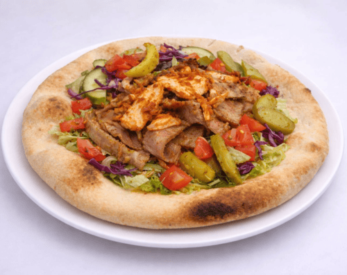 Mix Kebab In Naan 