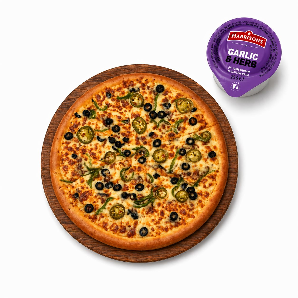 Vegetarian Deluxe Pizza 